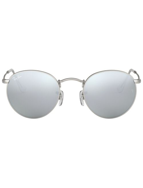 Ray-Ban Sunglasses, RB3447 ROUND FLASH LENSES