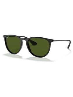 Unisex Polarized Erika Sunglasses, RB4171F Low Bridge Fit