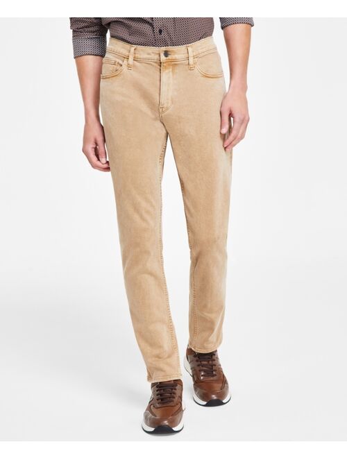 Michael Kors Men's Five-Pocket Pigment Dyed Jeans