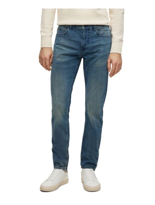 BOSS by Hugo Boss Men's Slim-Fit Super-Soft Denim Jeans