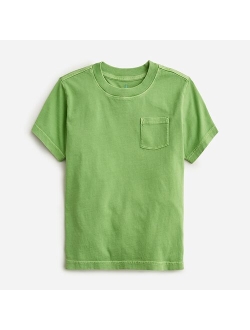 Kids' new garment-dyed pocket T-shirt