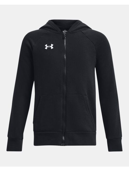 Under Armour Boys' UA Rival Fleece Full-Zip Hoodie