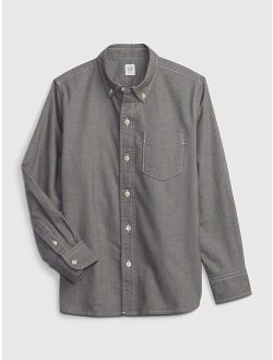 Kids Brushed Oxford Shirt