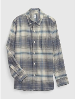 Kids Brushed Oxford Shirt