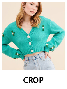 Crop Sweaters for Women