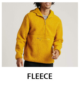 Fleece Hoodies & Sweatshirts for Men