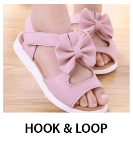 Hook and Loop Sandals for Girls